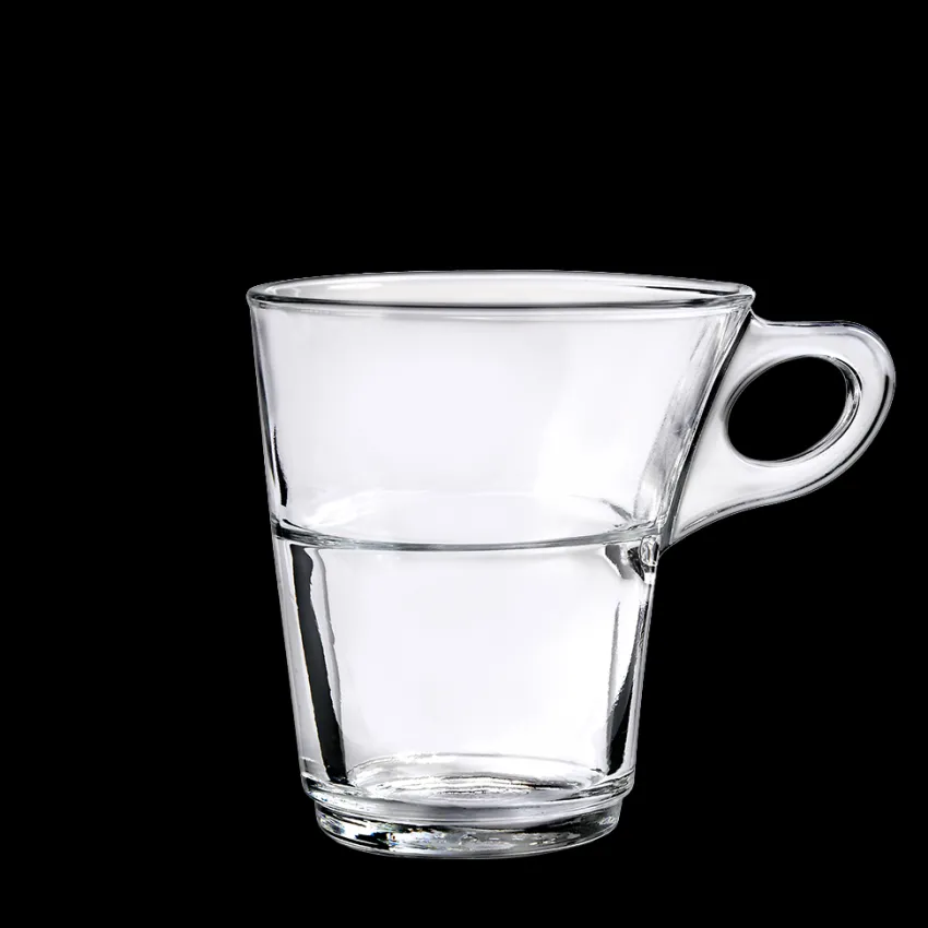 Professionnels De La Restauration|Tasses>Duralex Caprice - Tasse en verre transparent 22cl