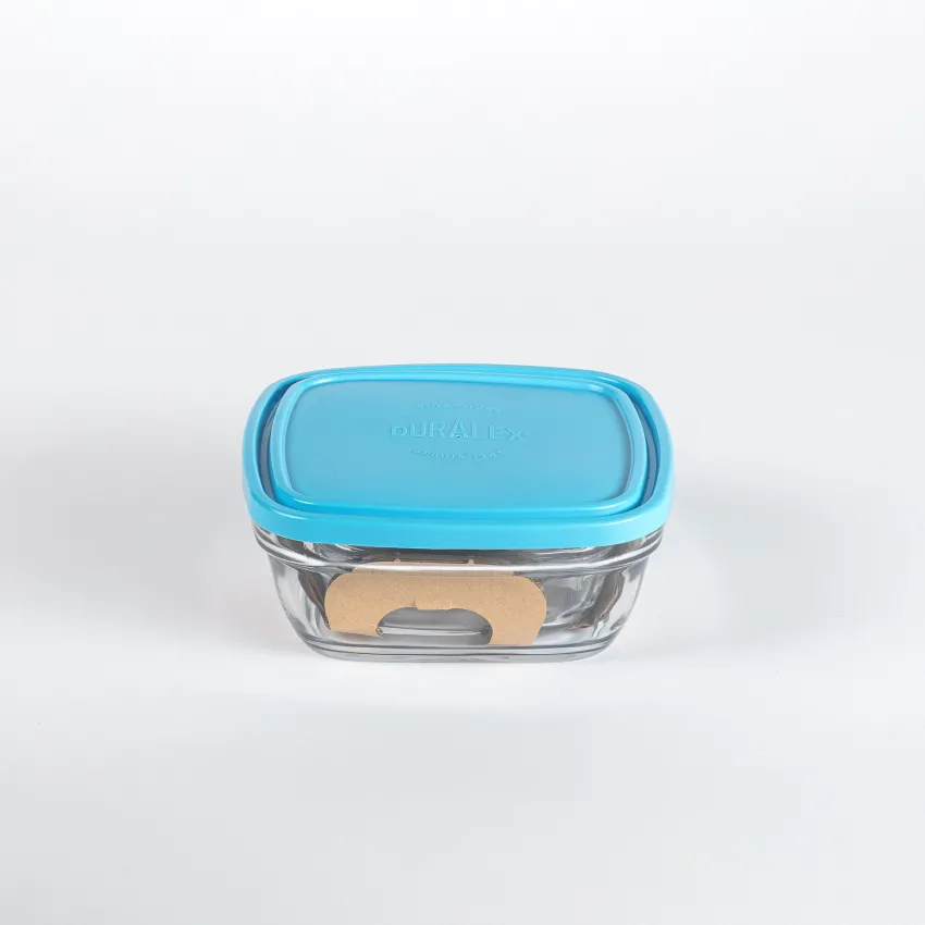 Professionnels De La Restauration|Boîtes Carrées>Duralex Freshbox - Boite de conservation carrée couvercle bleu 1,15L