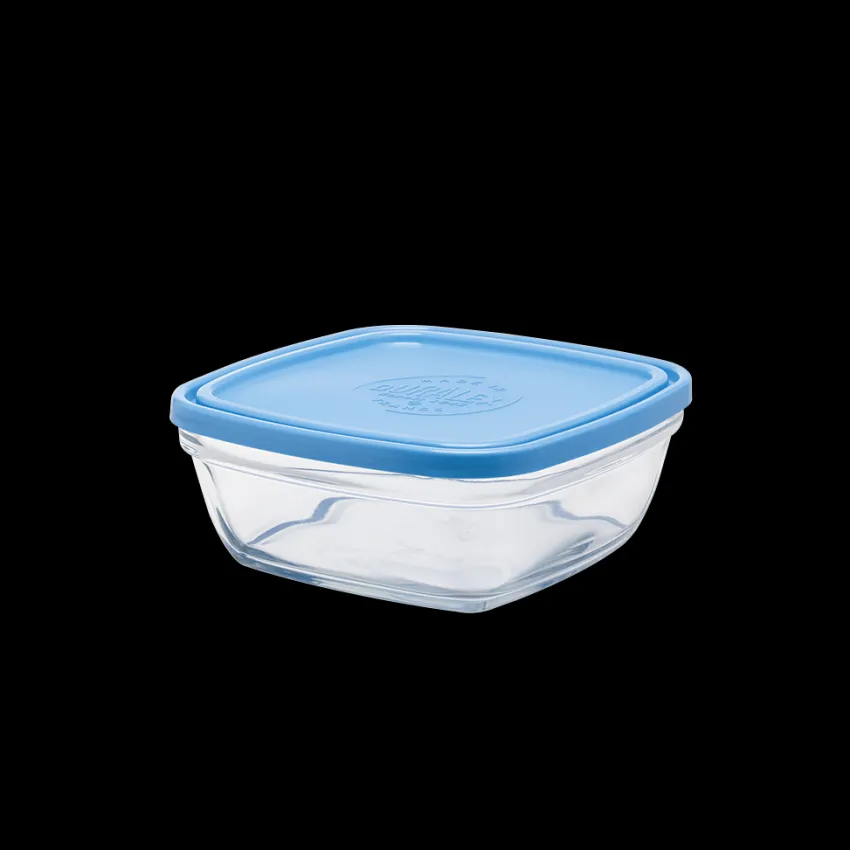 Professionnels De La Restauration|Boîtes Carrées>Duralex Freshbox - Boite de conservation carrée couvercle bleu 1,15L