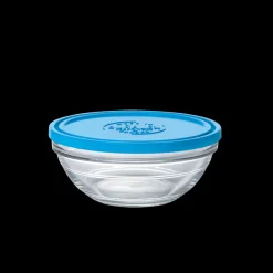 Professionnels De La Restauration|Boîtes Rondes>Duralex Freshbox - Boite de conservation ronde couvercle bleu 97cl