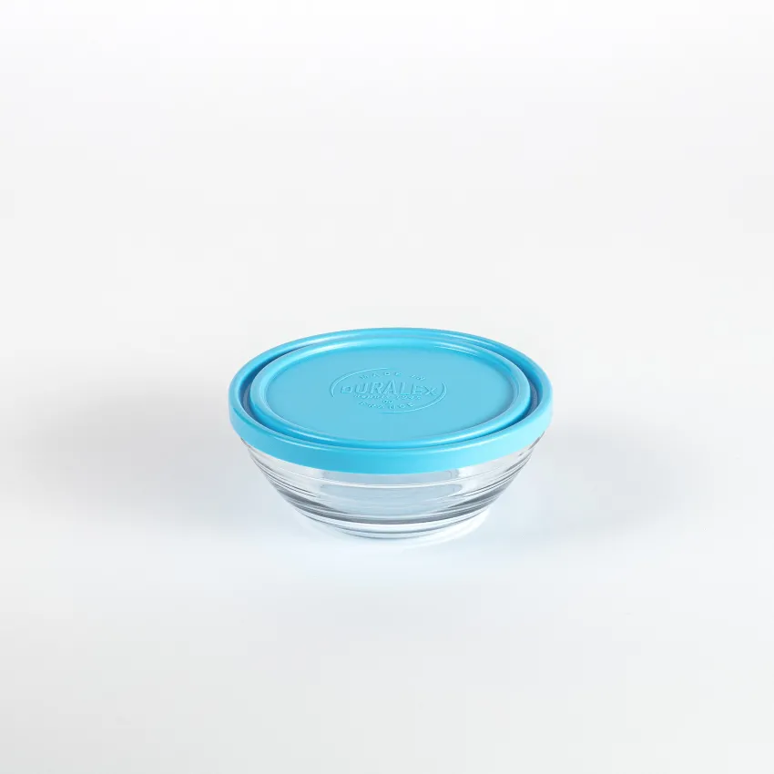 Professionnels De La Restauration|Boîtes Rondes>Duralex Freshbox - Boite de conservation ronde couvercle bleu 50cl
