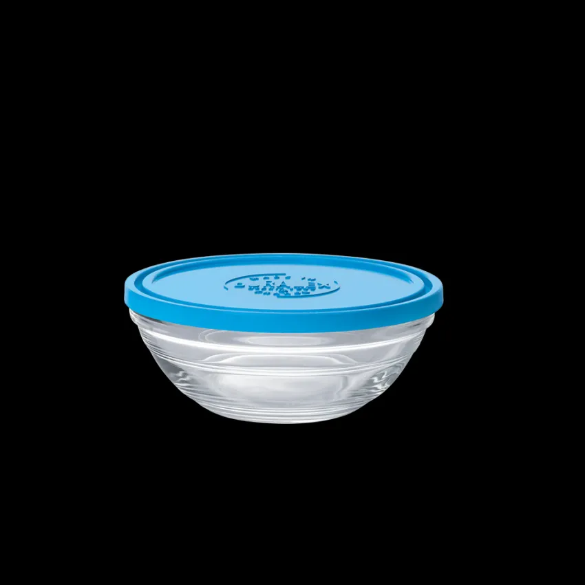 Professionnels De La Restauration|Boîtes Rondes>Duralex Freshbox - Boite de conservation ronde couvercle bleu 50cl