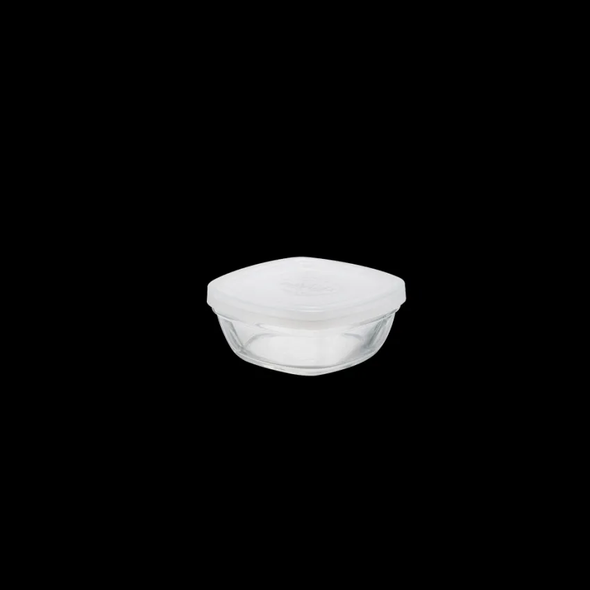 Boîtes Carrées>Duralex Freshbox - Boite de conservation carrée couvercle blanc 15cl