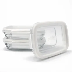 Boîtes Rectangulaires|Boîtes Étanches>Duralex Freshbox - Boite de conservation à ailette couvercle blanc 0.8L