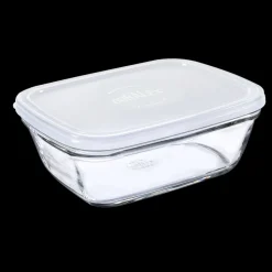 Professionnels De La Restauration|Boîtes Rectangulaires>Duralex Freshbox - Boite de conservation rectangulaire couvercle blanc 1,65L