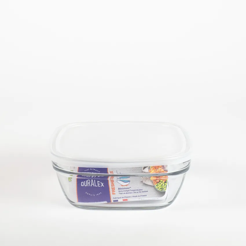 Professionnels De La Restauration|Boîtes Carrées>Duralex Freshbox - Boite de conservation carrée couvercle blanc 61cl