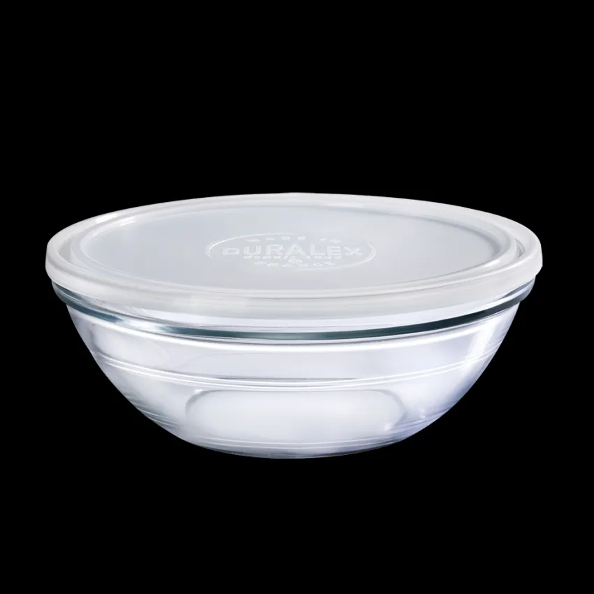 Professionnels De La Restauration|Boîtes Rondes>Duralex Freshbox - Boite de conservation ronde couvercle blanc 2,4L