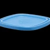 Professionnels De La Restauration|Couvercles>Duralex Freshbox - Couvercle Bleu carré - 14cm