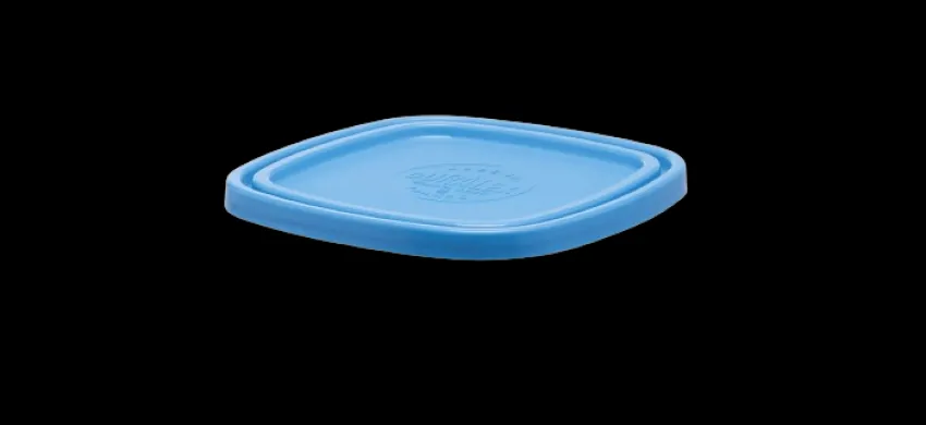 Professionnels De La Restauration|Couvercles>Duralex Freshbox - Couvercle Bleu carré - 14cm
