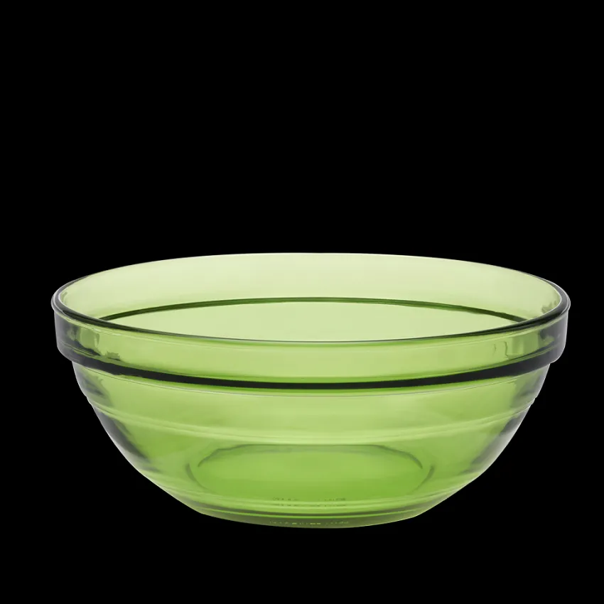 Professionnels De La Restauration|Saladiers>Duralex Le Gigogne - Saladier en verre Empilable 97cl - 17cm Vert