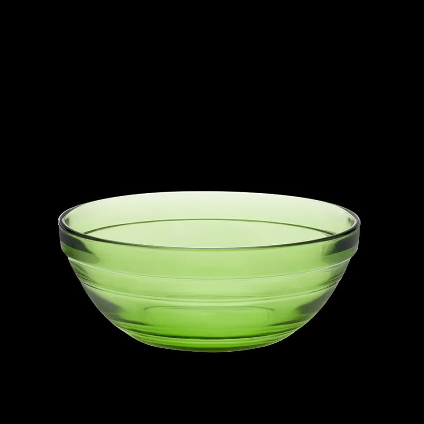 Professionnels De La Restauration|Saladiers>Duralex Le Gigogne - Saladier en verre Empilable 50 cl - 14 cm Vert