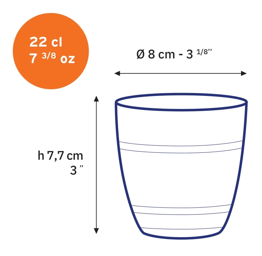 Professionnels De La Restauration|Verres À Eau>Duralex Le Gigogne - Verre transparent 22cl