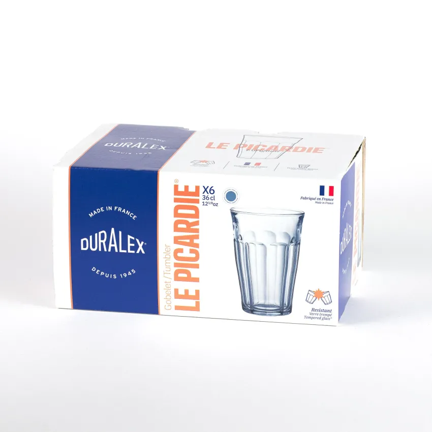 Professionnels De La Restauration|Verres À Bière>Duralex Le Picardie - Verre à eau - Bleu Marine - 36cl
