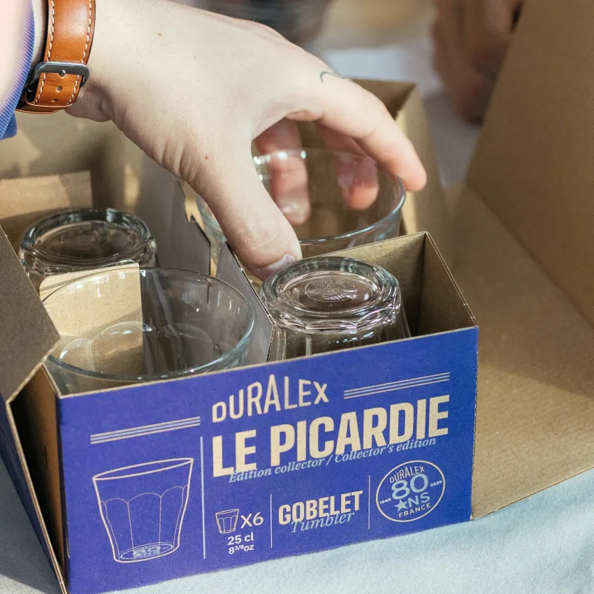 Verres À Eau>Duralex Le Picardie - Verre transparent 25cl - 80 ans