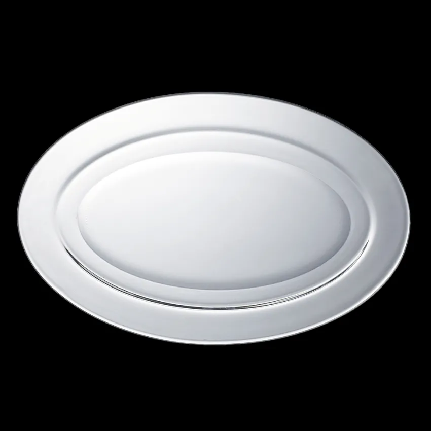 Professionnels De La Restauration|Plats De Service>Duralex Lys - Plat de service en verre transparent ovale 36cm