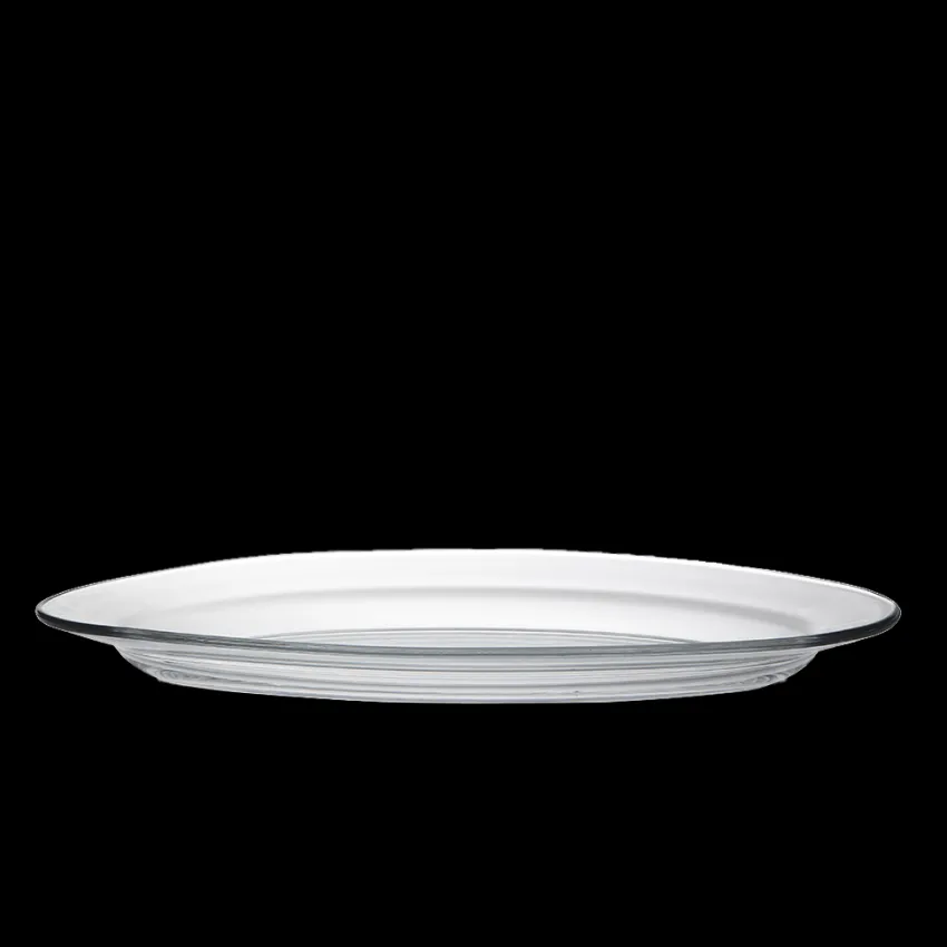 Professionnels De La Restauration|Plats De Service>Duralex Lys - Plat de service en verre transparent ovale 31cm