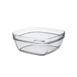 Professionnels De La Restauration|Saladiers>Duralex Lys - Saladier carré transparent 1,15l
