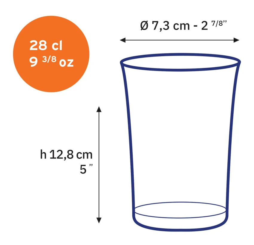 Professionnels De La Restauration|Verres À Eau>Duralex Lys - Verre Transparent 28 cl