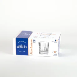 Professionnels De La Restauration|Verres À Eau>Duralex Manhattan - Verre Transparent 22cl
