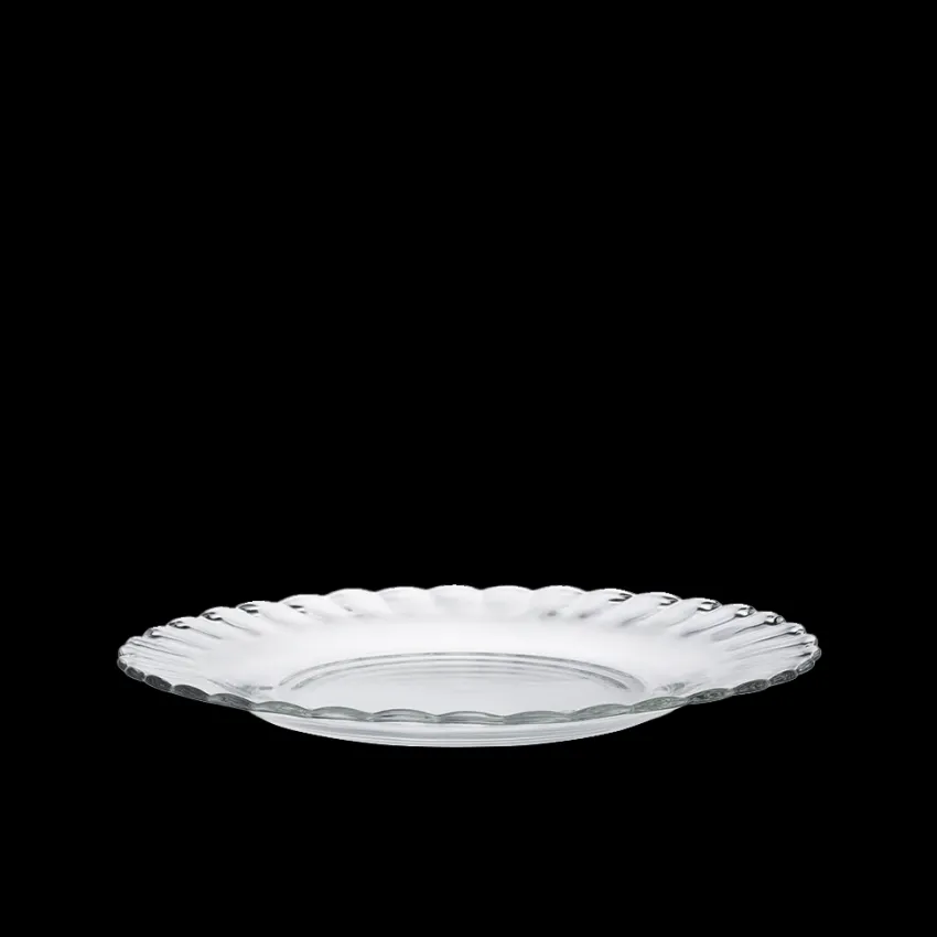 Professionnels De La Restauration|Assiettes>Duralex Picardie - Assiettes à dessert transparente x6 - 20,5cm