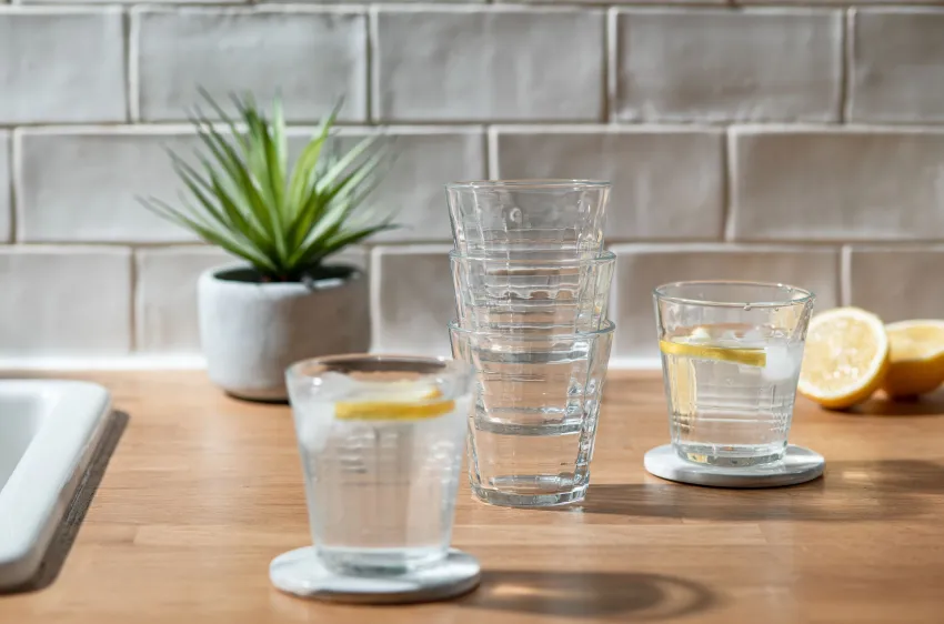 Professionnels De La Restauration|Verres À Eau>Duralex Prisme - Verre Bleu Marine 22cl