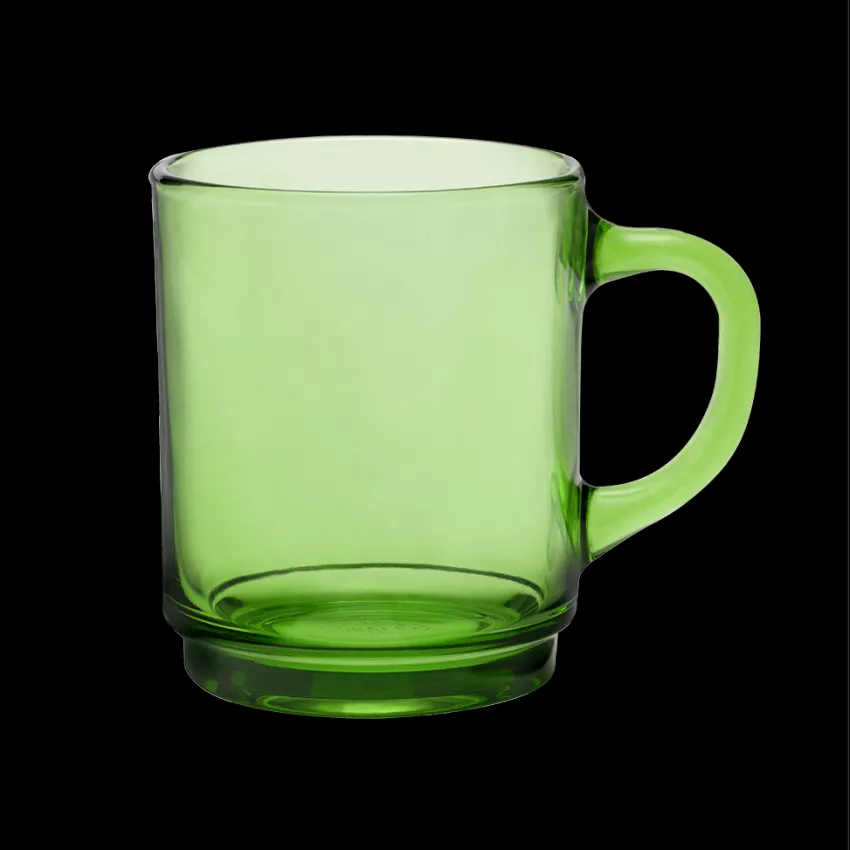 Professionnels De La Restauration|Mugs>Duralex Versailles - Mug en verre Vert 26 cl