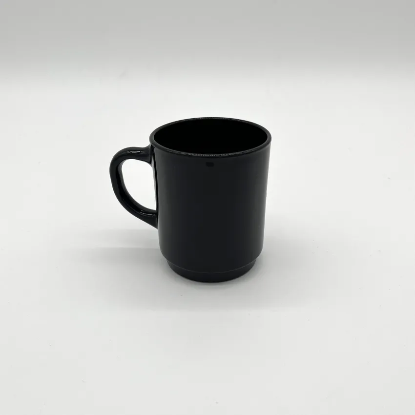 Professionnels De La Restauration|Mugs>Duralex Versailles - Mug en verre Noir 26 cl