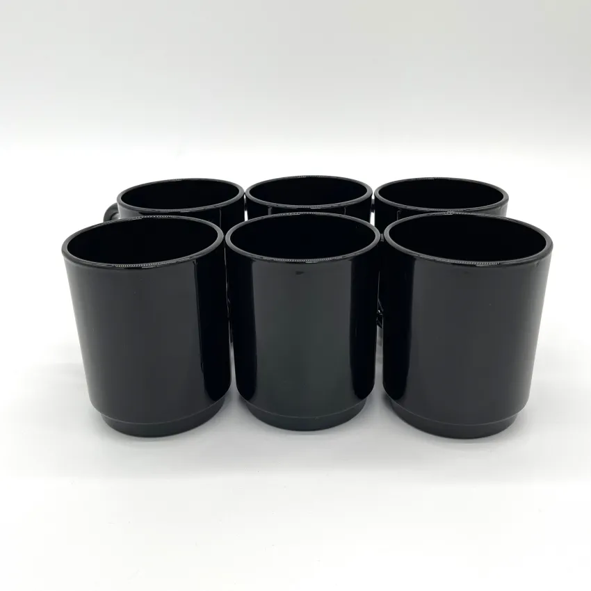 Professionnels De La Restauration|Mugs>Duralex Versailles - Mug en verre Noir 26 cl