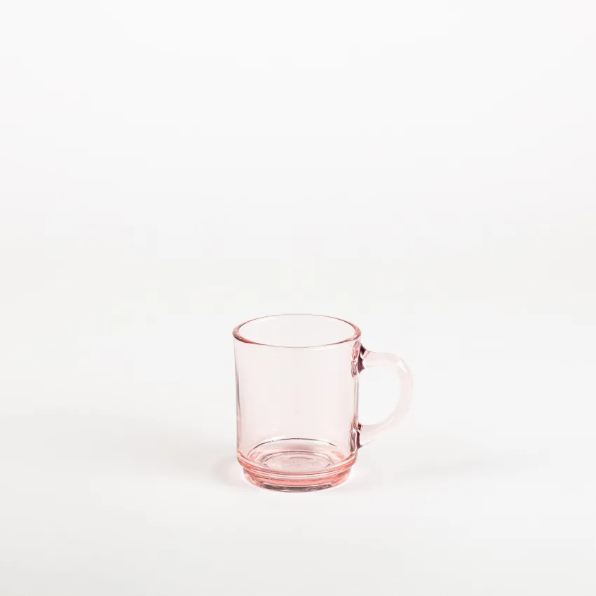 Professionnels De La Restauration|Mugs>Duralex Versailles - Mug en verre Rose 26 cl